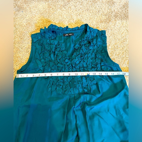 SILK SLEEVELESS TUNIC/DRESS w/ Belt| Size M - Picture 8 of 9